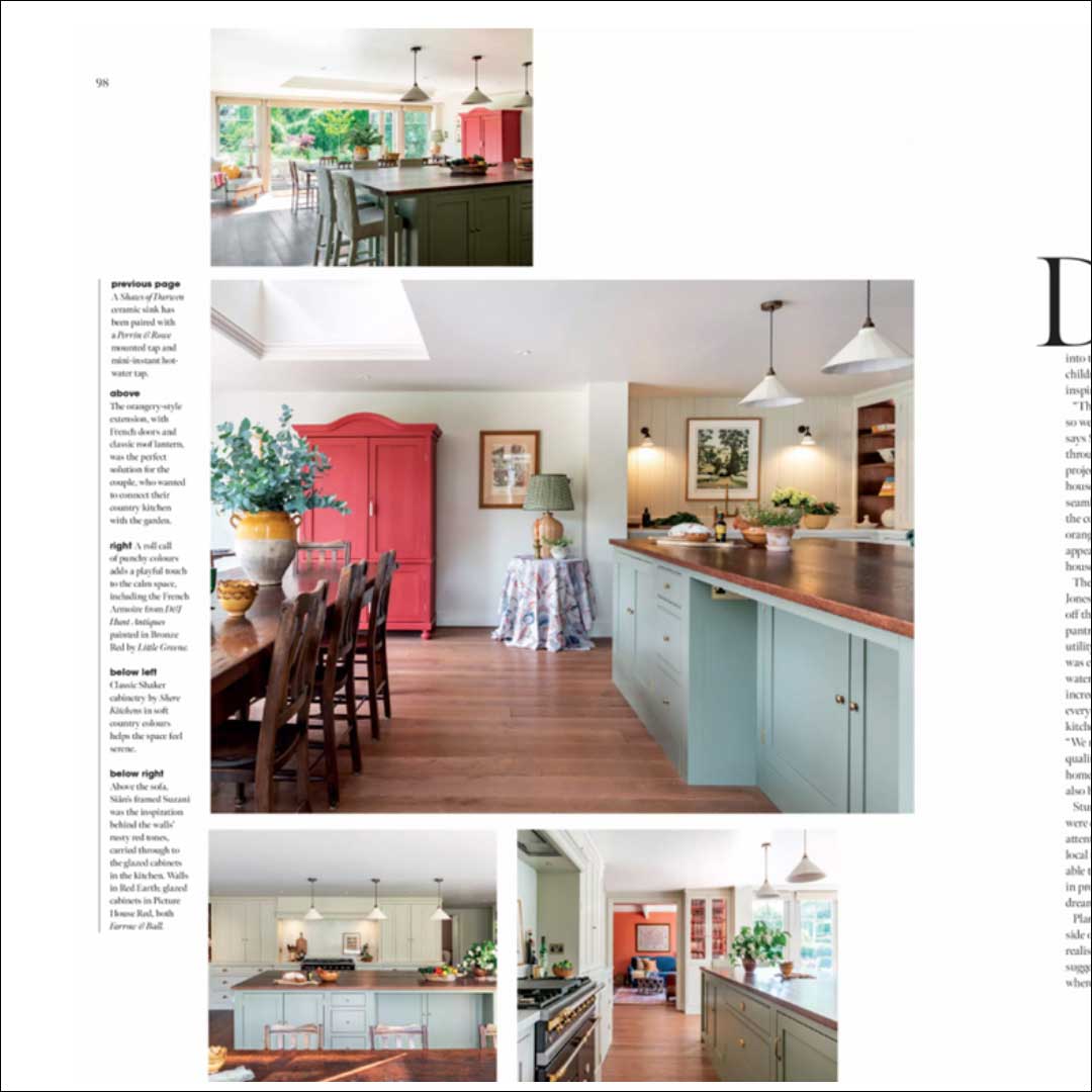 Petworth kitchen in Kitchen Bedroom Bathroom Magazine June 2024